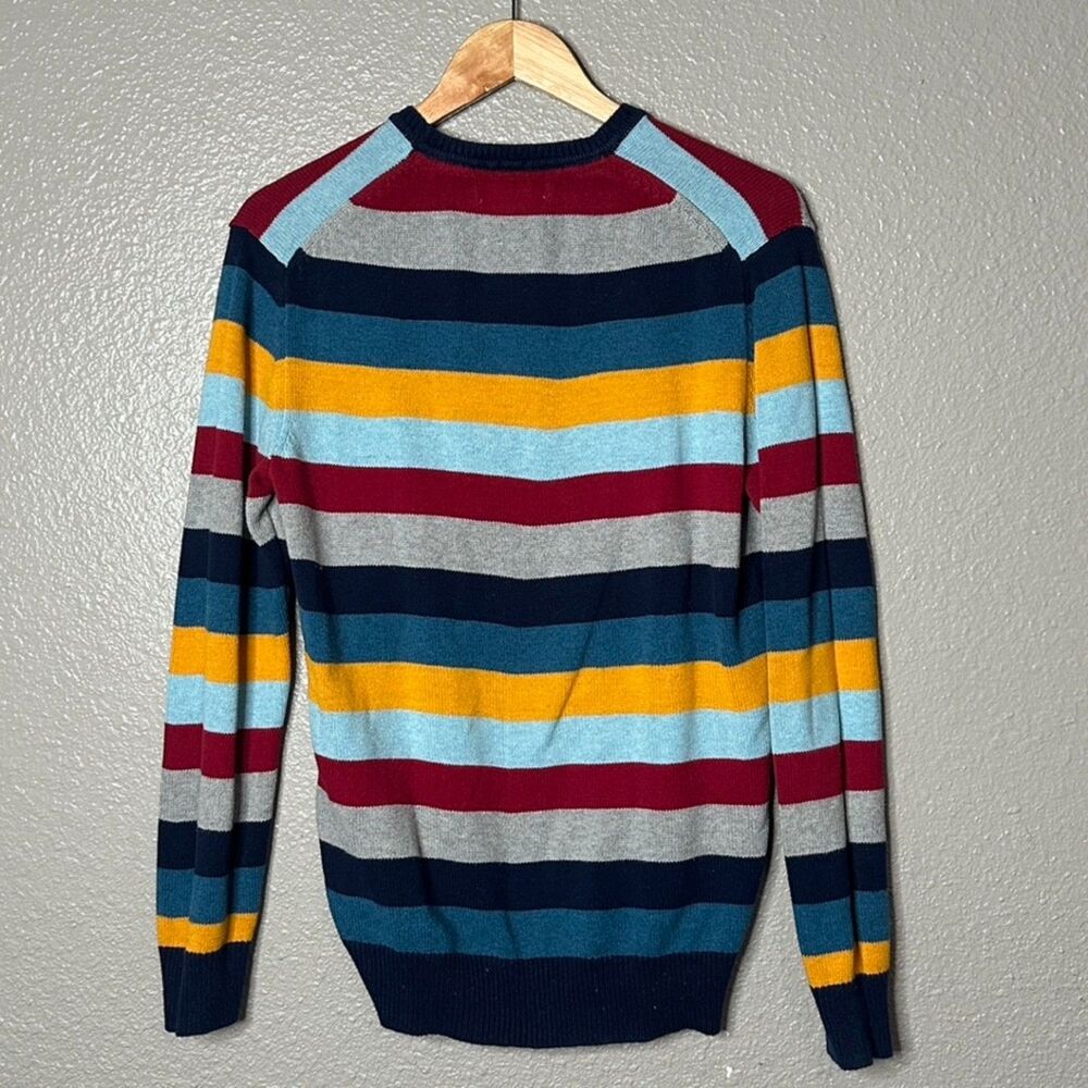 Club Room Regular Fit Mens Striped Sweater Small - Picture 6 of 7